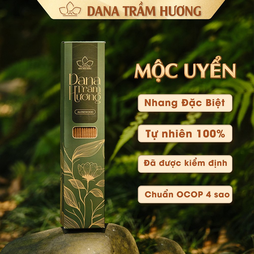 Nhang Trầm Mộc Uyển DANA,38cm 100g