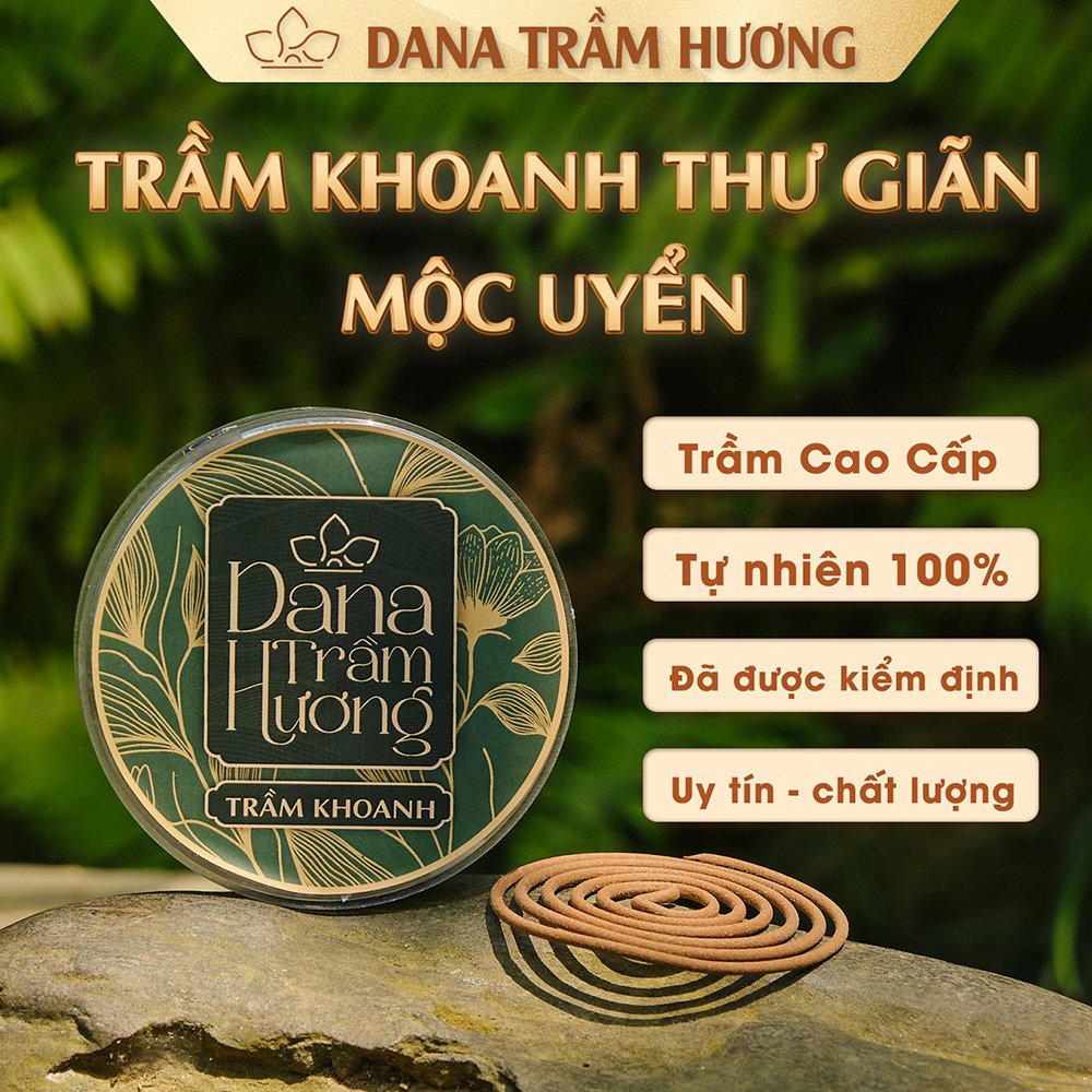 Nhang Khoanh Thư Giãn Mộc Uyển DANA 4h Đặc Biệt,22 khoanh