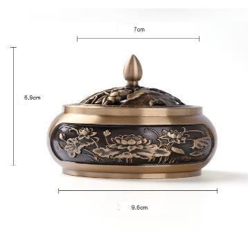 Lư Đồng Đế Bằng Họa Tiết