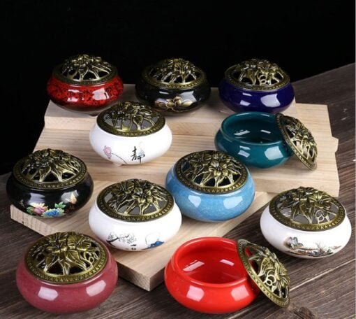 Xông Trầm Bằng Gốm